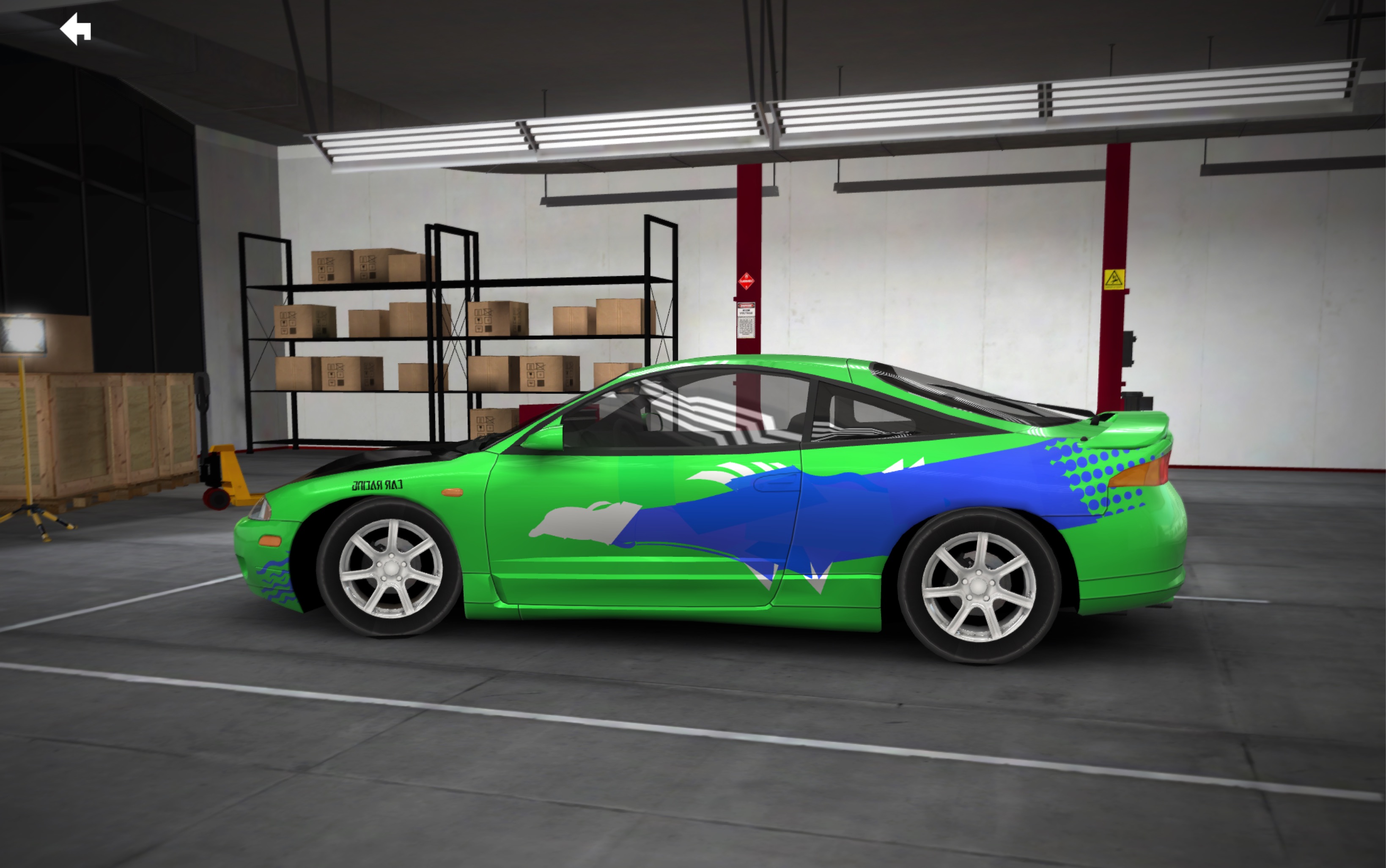 【氮气赛车】ricky教你改保罗沃克的三菱日蚀涂装