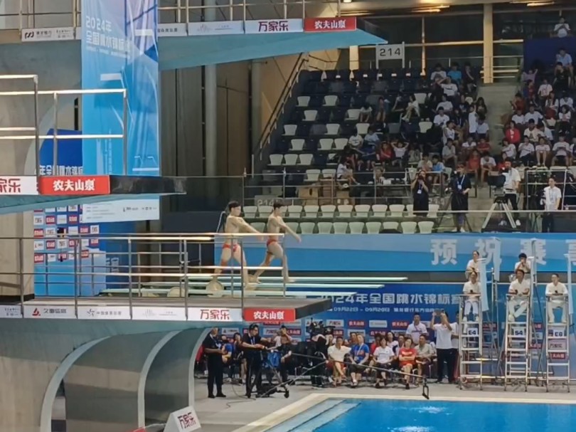 【胡宇康/郭昊宇】2024全国跳水锦标赛男子双人三米板冠军