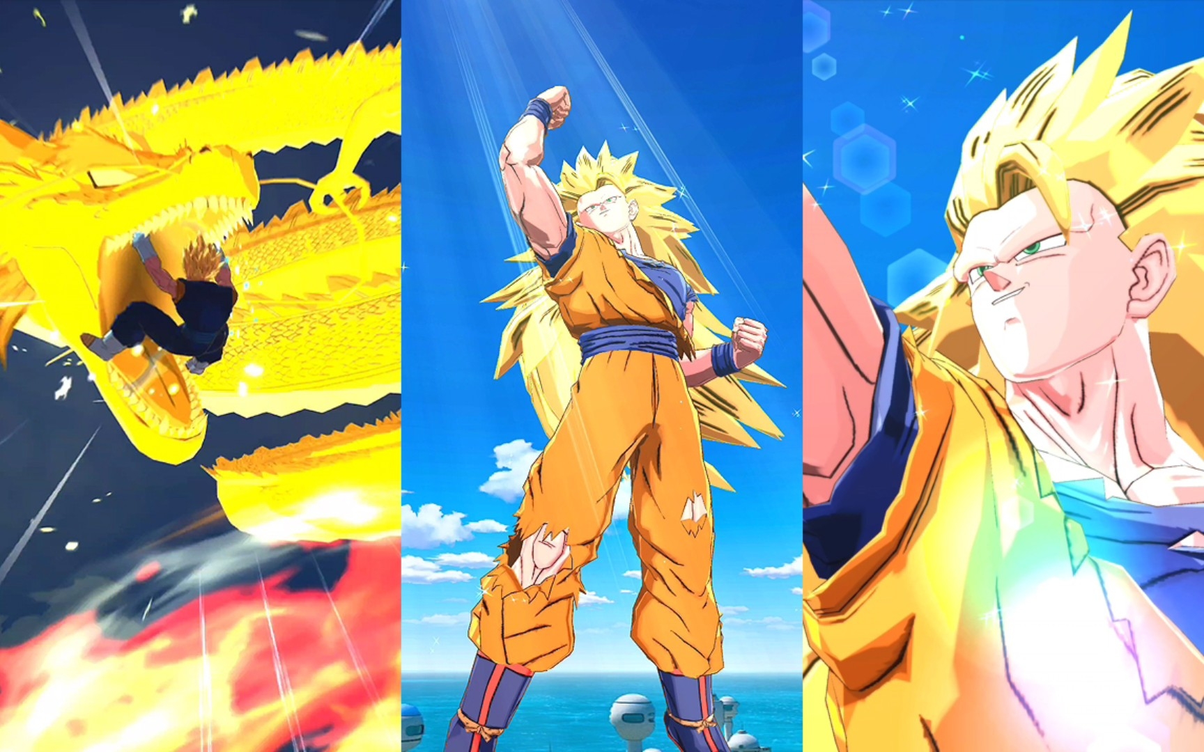 正经生意人弗利萨龙珠激战传说超三龙拳悟空pvp实况这飘逸的长发自信