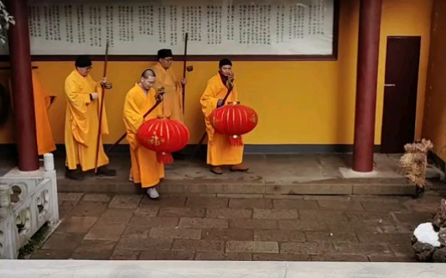 金山寺水陆法会‖一镜到底哔哩哔哩bilibili