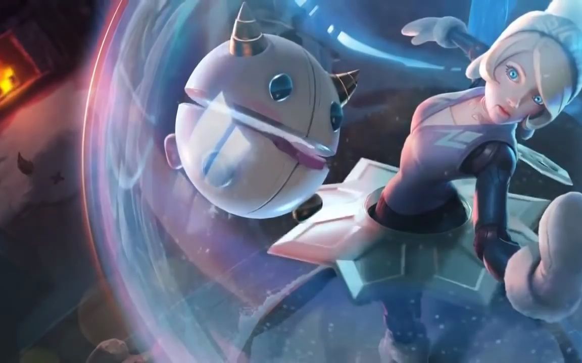 【英雄联盟动态原画/壁纸】发条魔灵-奥莉安娜