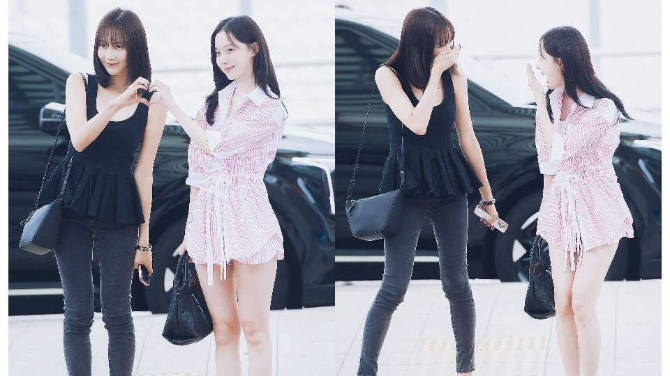 Giselle x Winter ✨250731 仁川国际机场直拍✈️洛杉矶