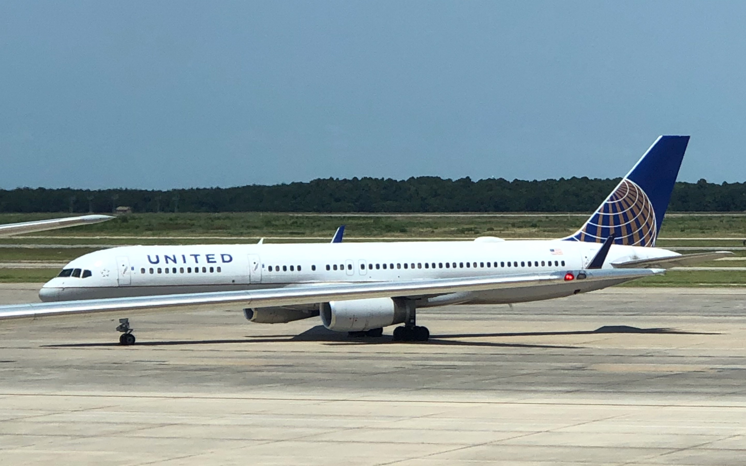 最后的首次-乘坐美联航波音757-224