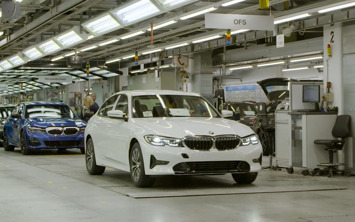 汽车工厂系列--宝马 330e 插混生产制造过程