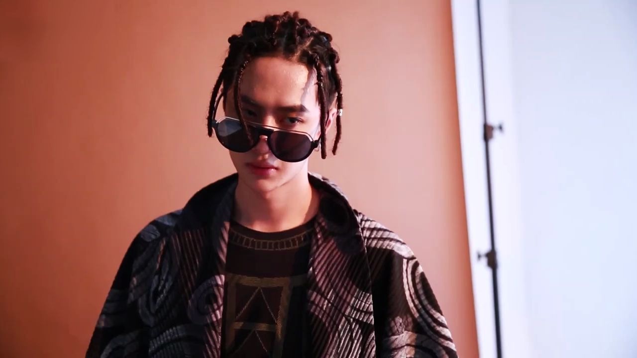 王一博小脏辫,个性