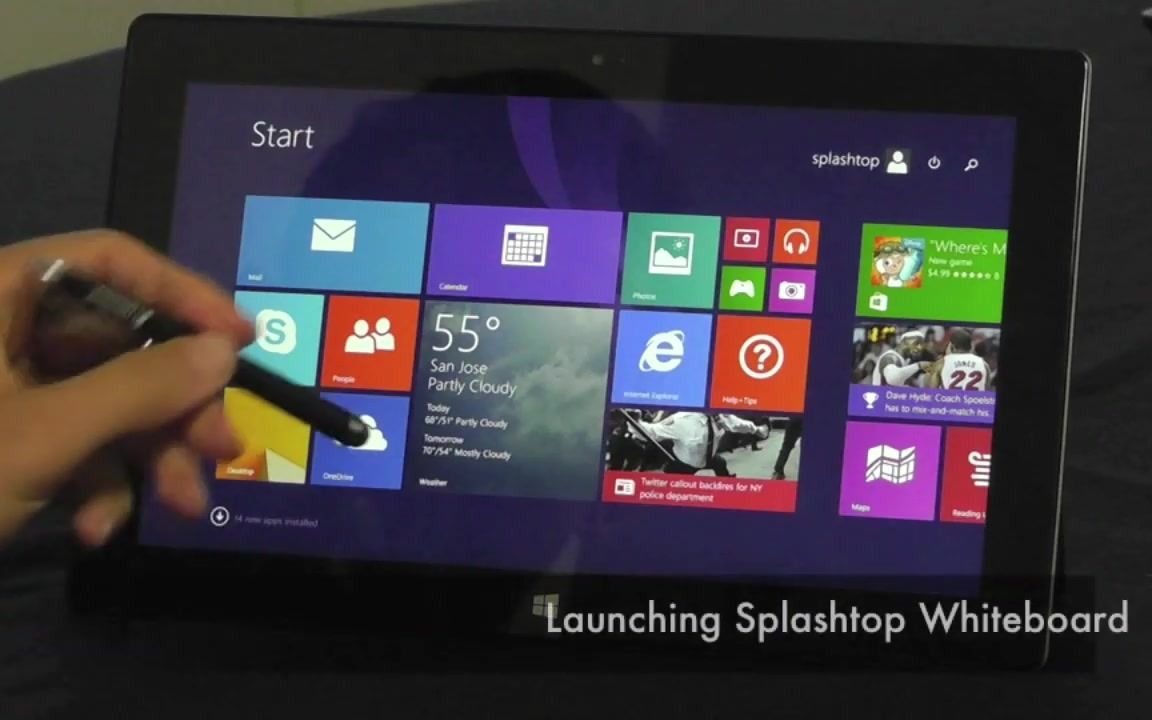 适用于 Windows 8 的 Splashtop 白板哔哩哔哩bilibili