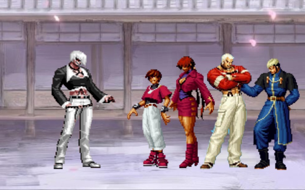 【mugen】白炎大蛇八神vs大蛇四天王