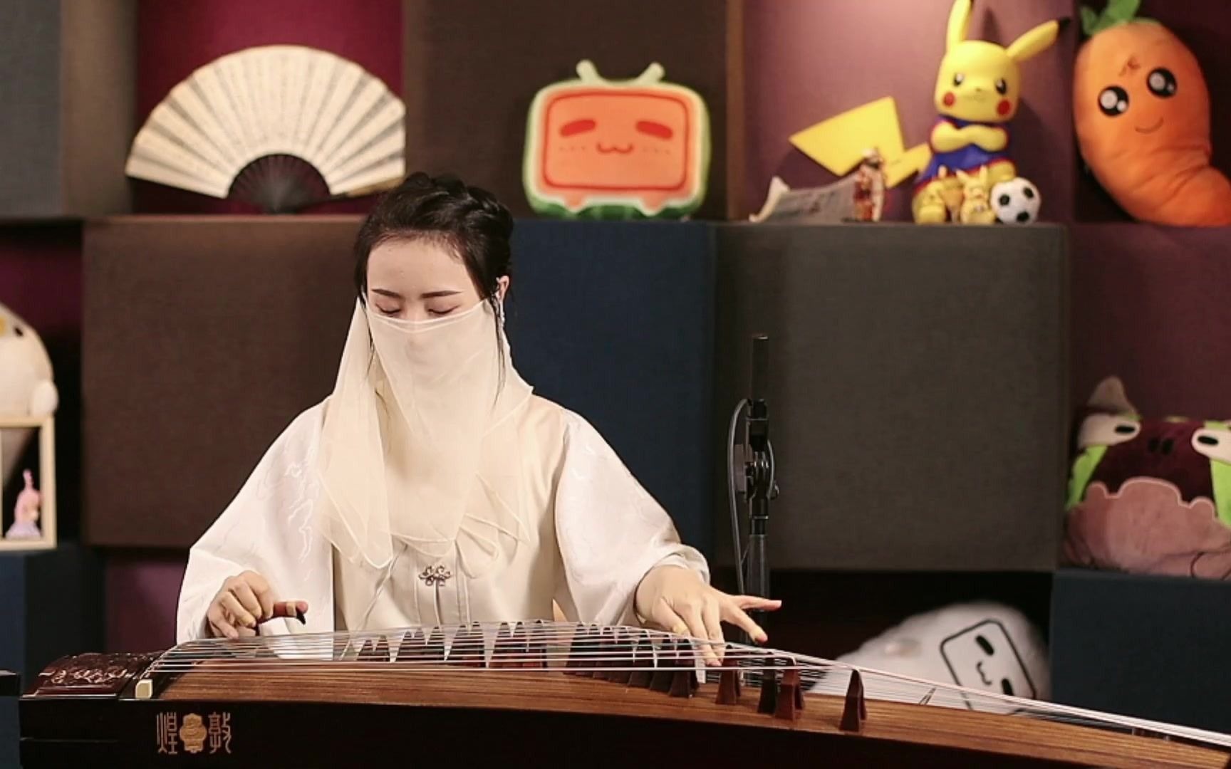 【古筝】墨韵moyun直播弹奏【千本樱】【权御天下】【笑傲江湖曲】