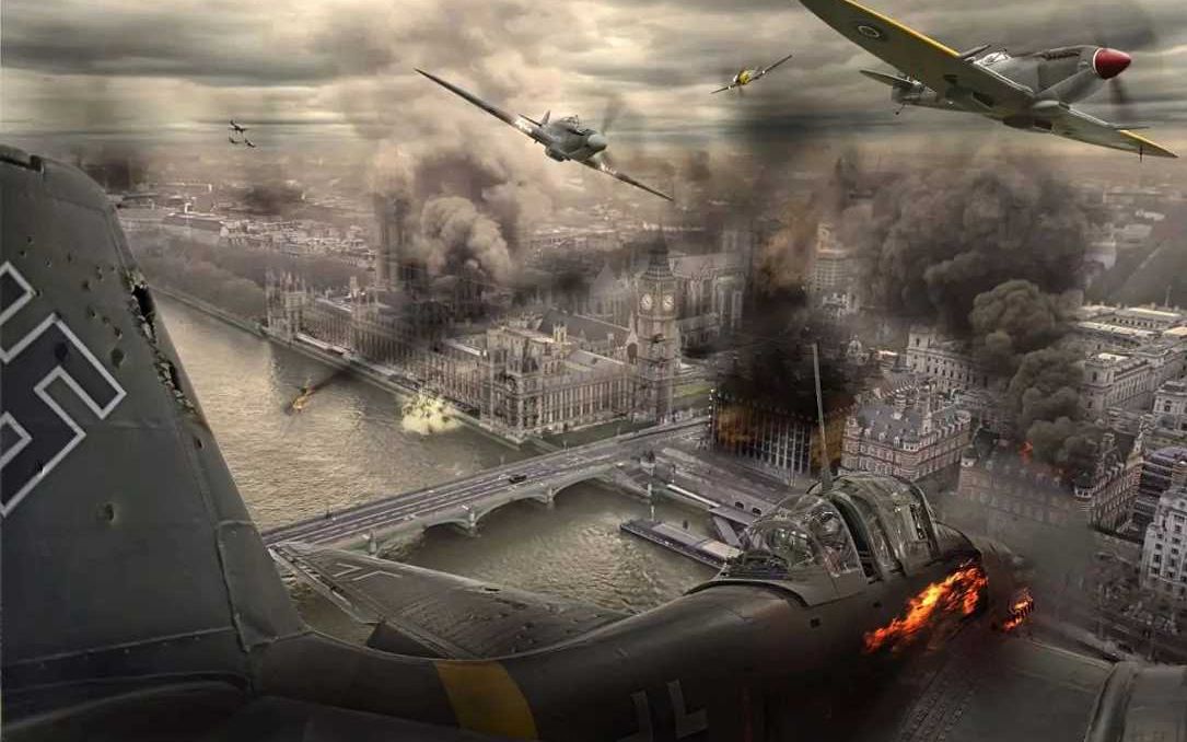 二战伦敦空战的血与火