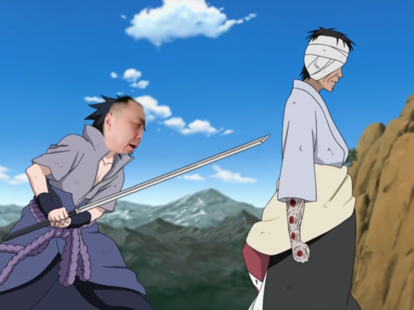 神鹰哥夺舍佐助vs老登团藏