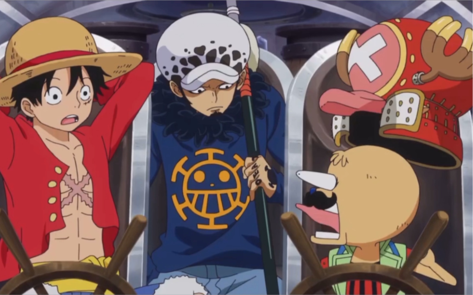 罗两句话气得乔巴帽子离家出走.