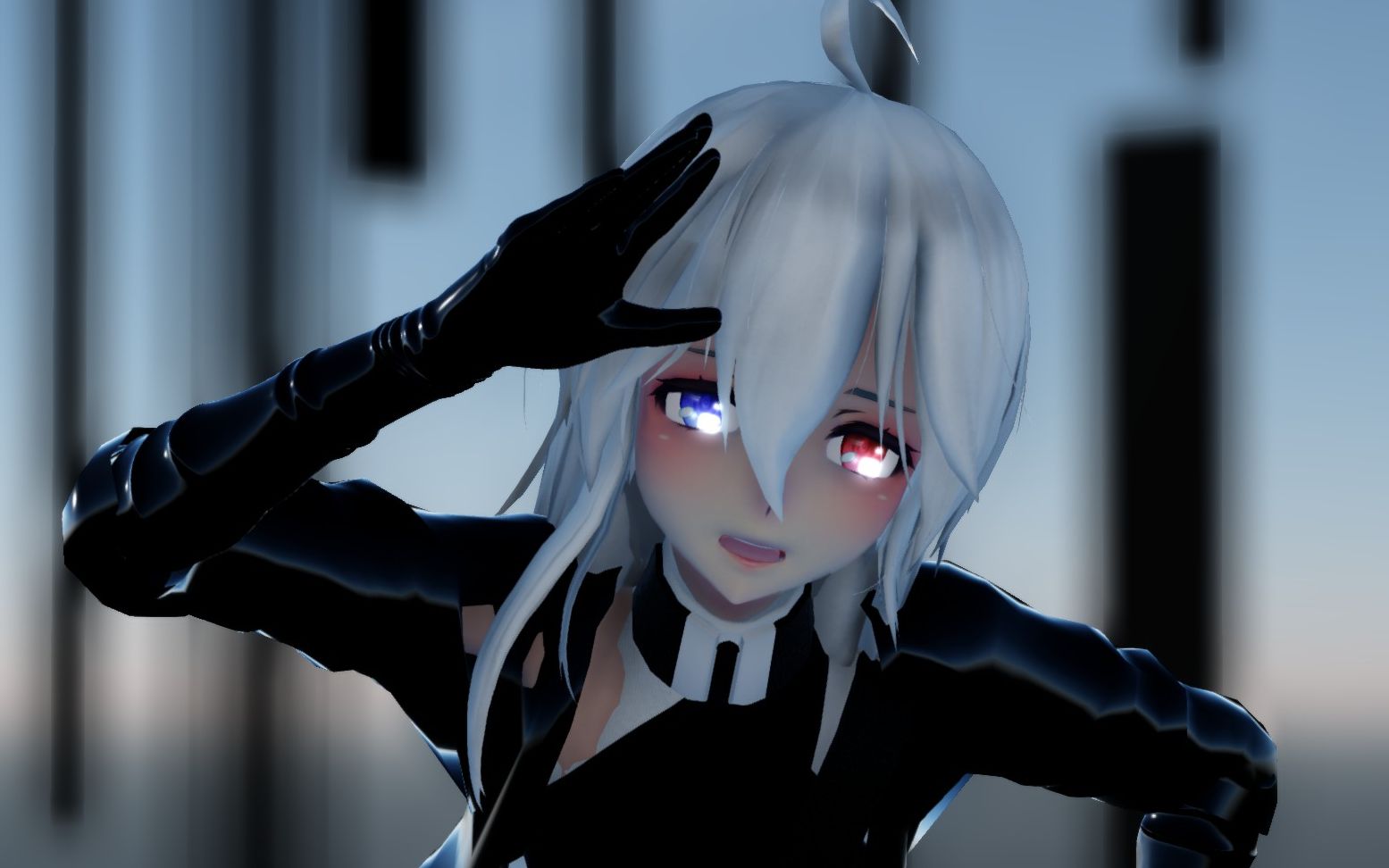 [图]【弱音60帧】弱音haku的roki-ロキ Roki Roki Rock'n Rock'n Roll！【MMD】