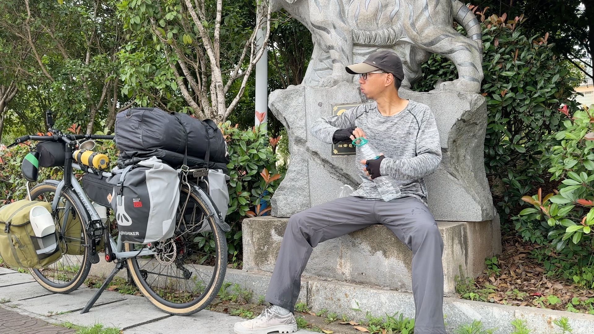 单车骑行中国,从江西宁都县到赣州市,挑战重装一天骑行160公里.哔哩哔哩bilibili