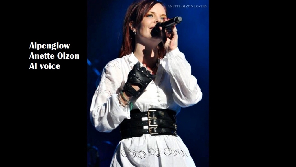 【a姐ai】anette olzon - alpenglow(cover nightwish )