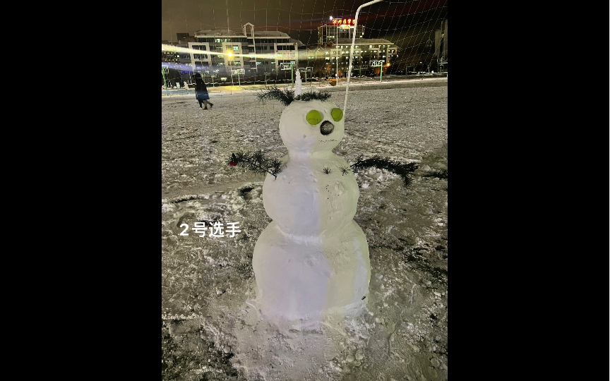 滨州医学院堆雪人大赛哔哩哔哩bilibili