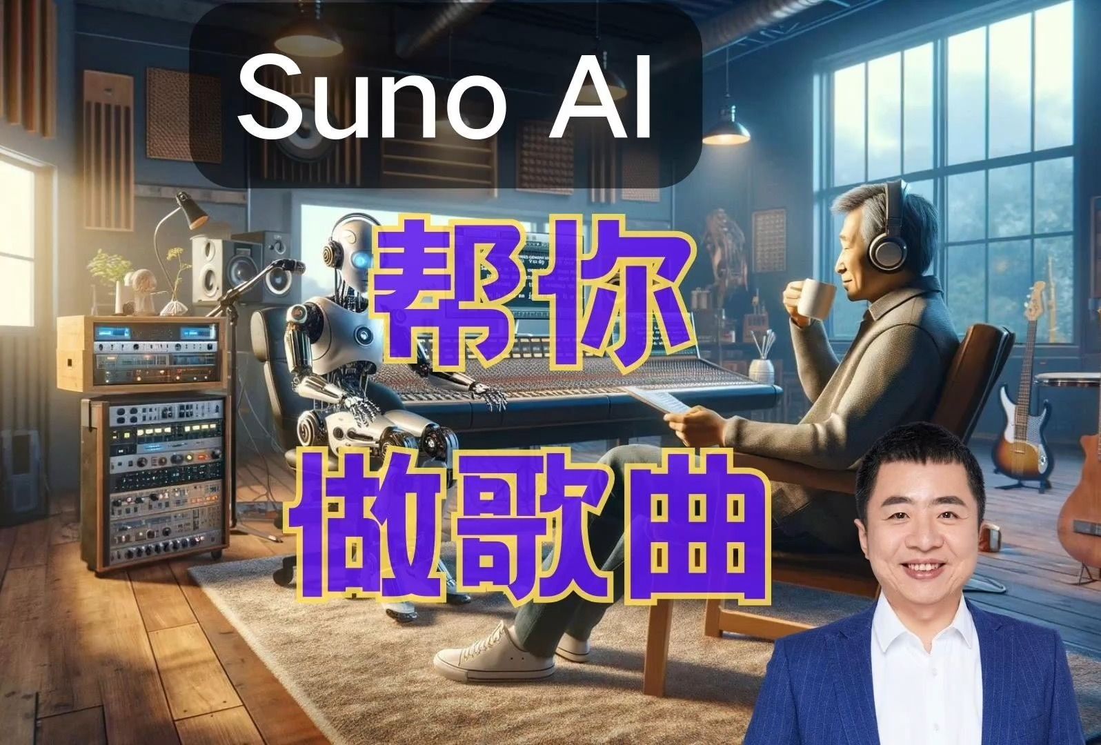 Suno AI 如何帮大学老师做毕业论文指导吐槽歌?哔哩哔哩bilibili