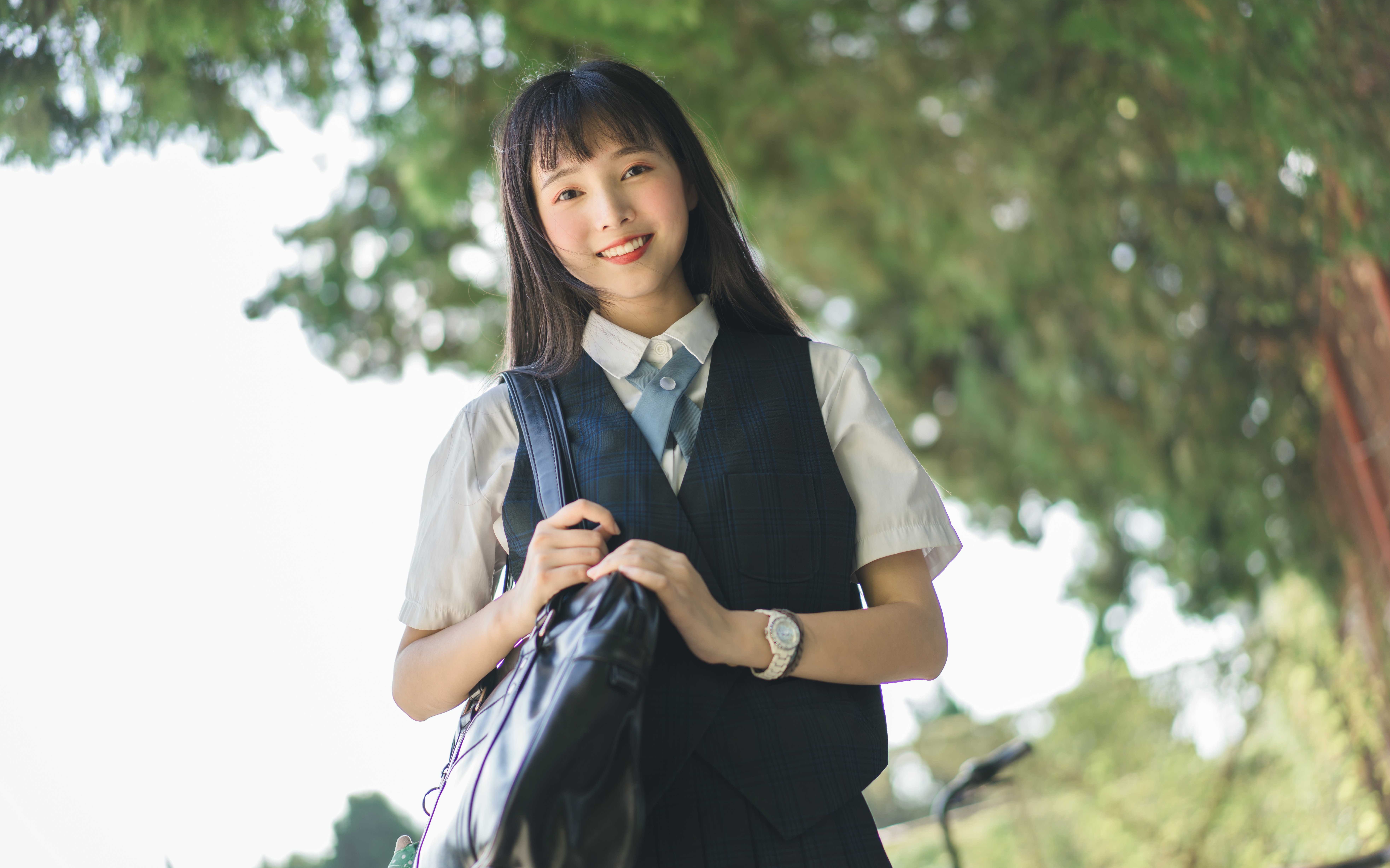 夏日jk制服拍摄第三期 怎么在学校拍出通透感的照片