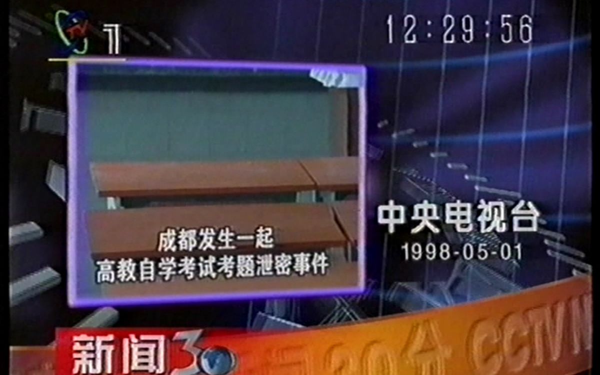 [图]【经典回忆】1998年5月1日新闻30分间场、天气预报、片尾