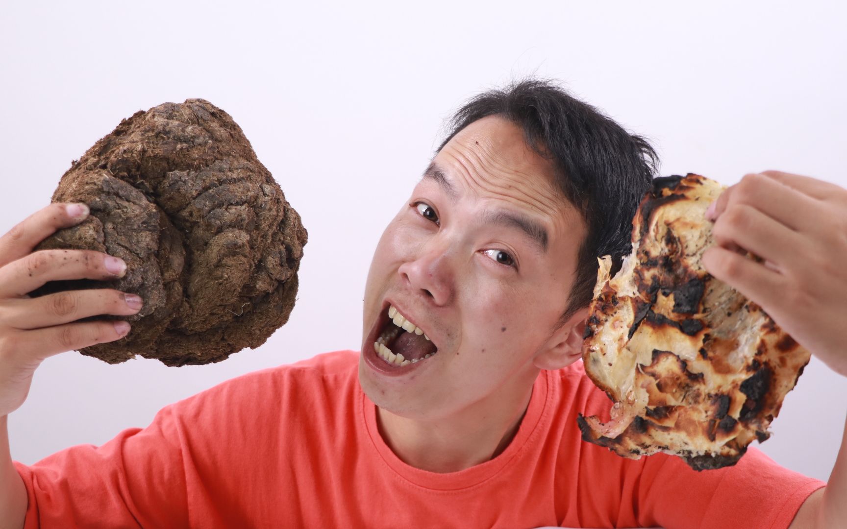 试吃印度小吃"牛粪烤饼",真的好吃吗?