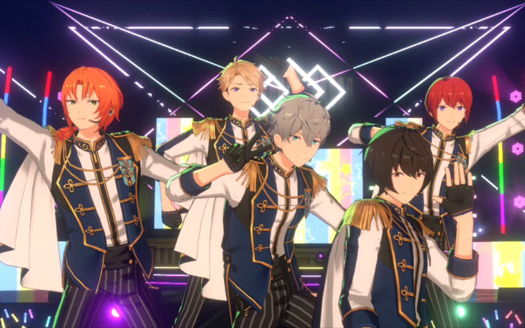 偶像梦幻祭2/es2 knights跳流星队的无限能量 _(:з)∠)