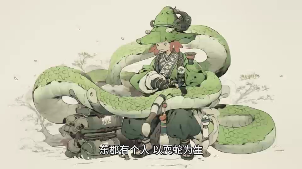 讲给1000个有缘人的故事:聊斋-蛇人