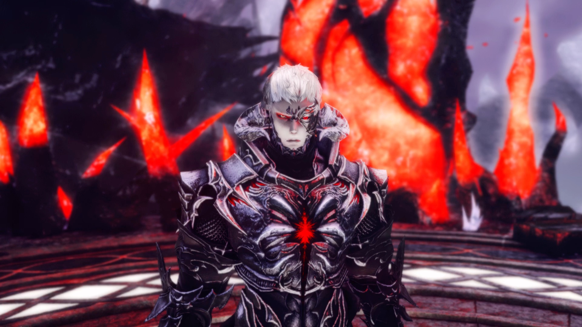 5.0的尾巴 黑龙男自设 暗黑骑士 魔王风格