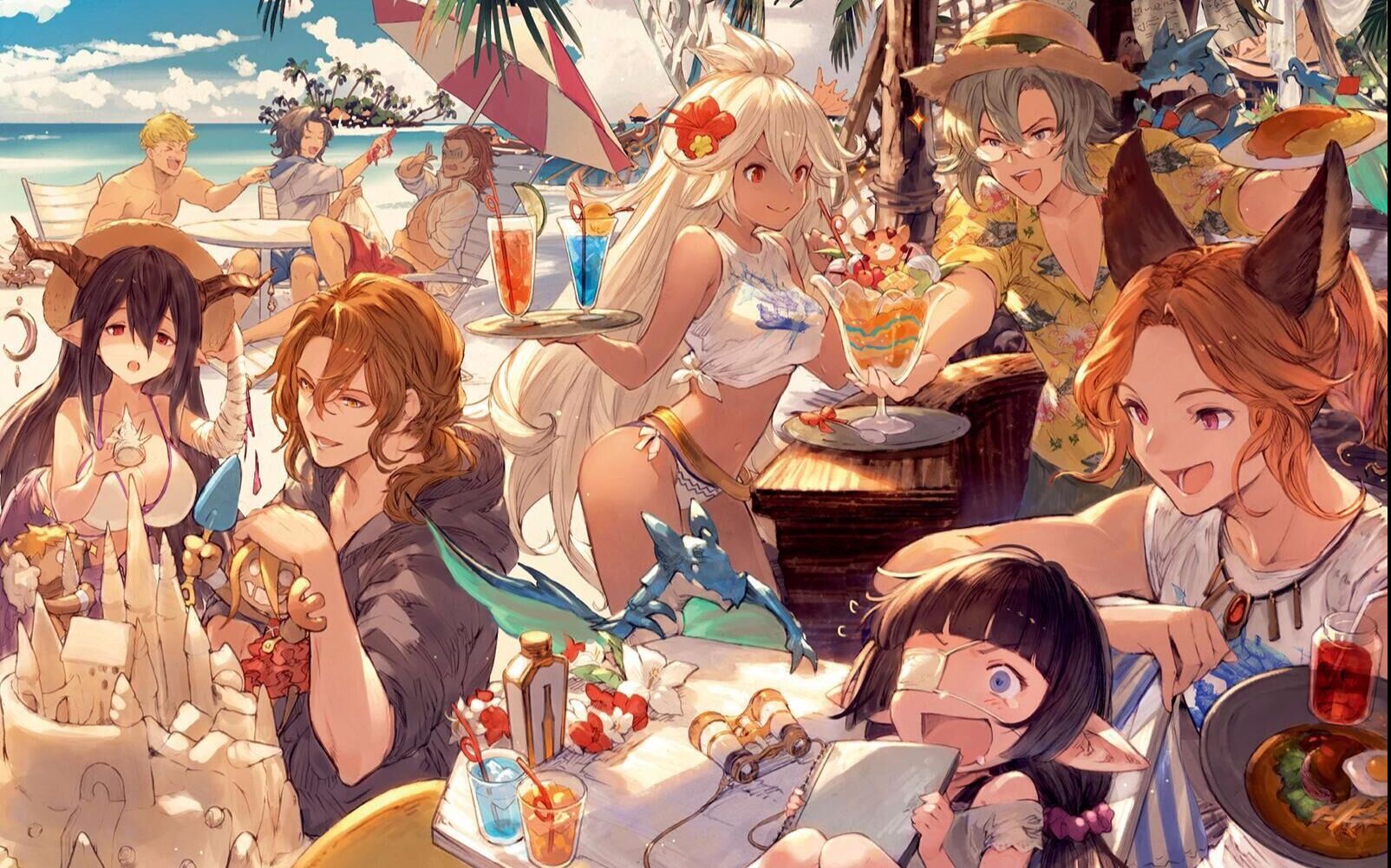 碧蓝幻想女性角色生日语音三年