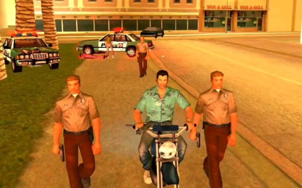 罪恶都市汤米0血会不会被警察捕