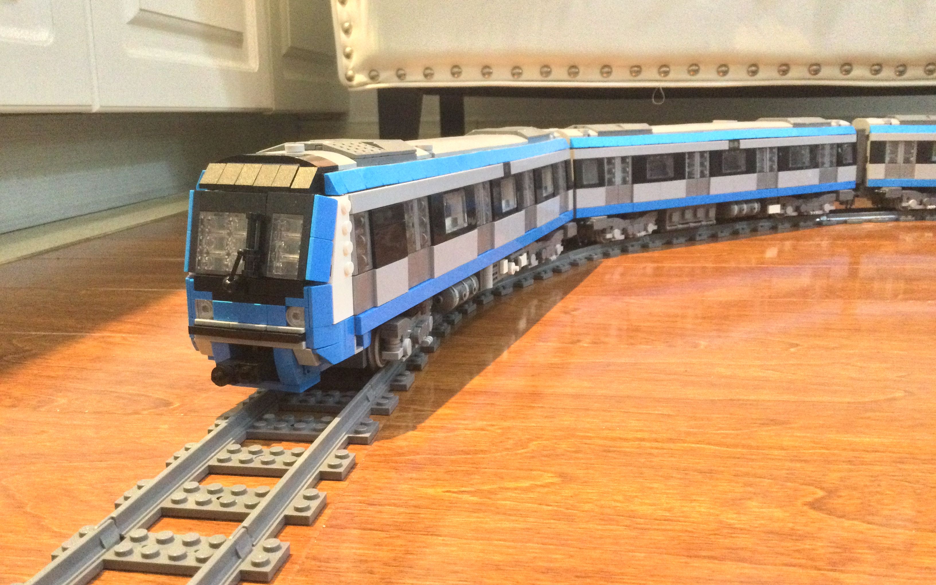 乐高6991单轨列车图片