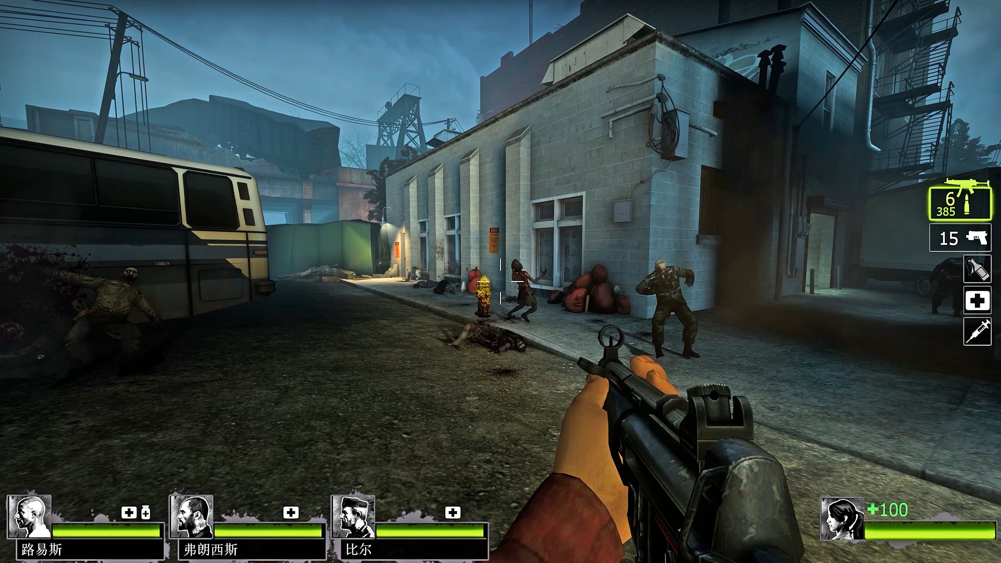 求生之路2 坠机险途:小巷