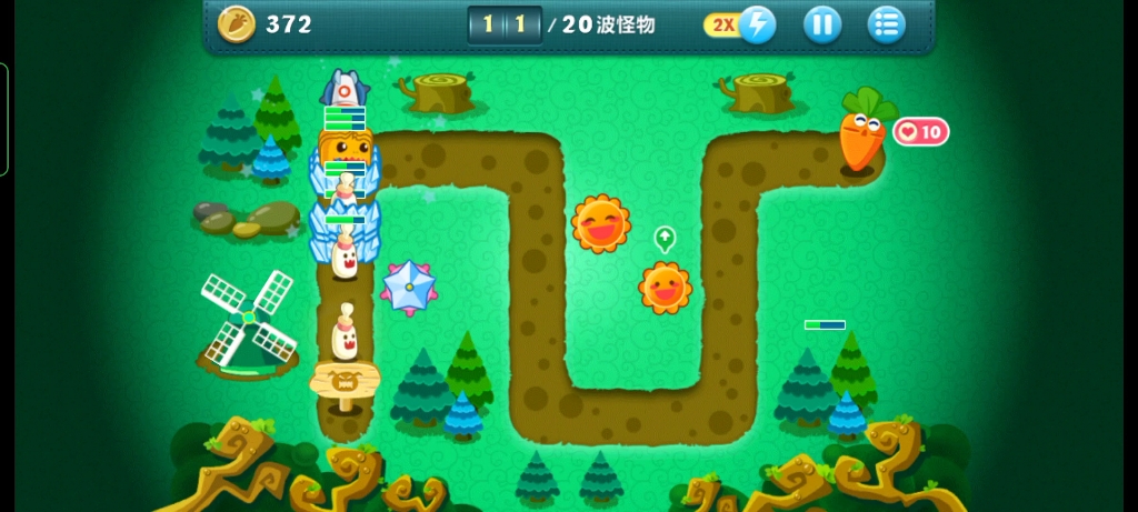 保卫萝卜丛林6关