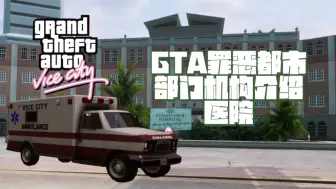 Tải video: 《GTA系列罪恶都市部门机构介绍-医院》