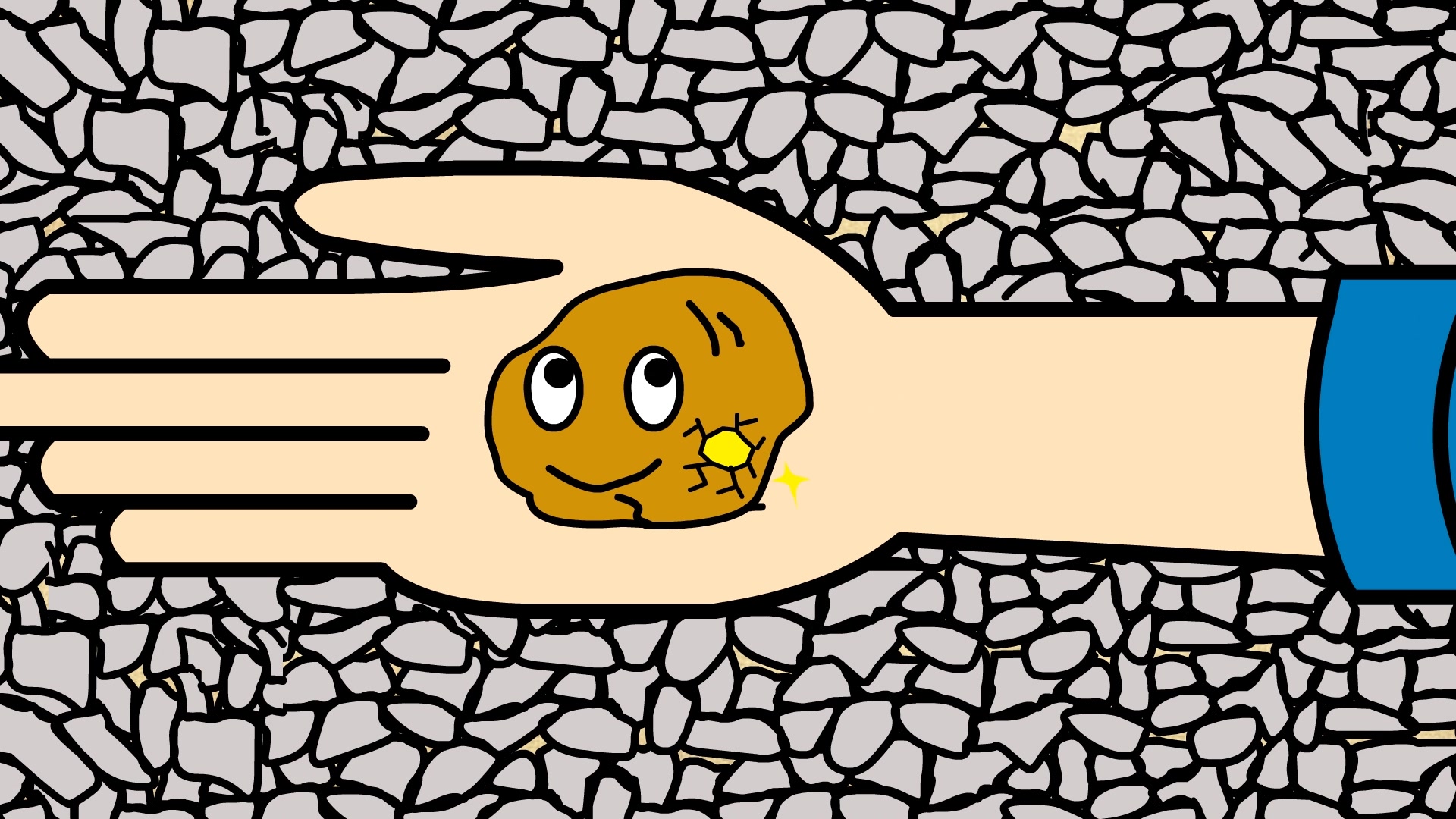 《平凡的石头》二维动画-魏敬松