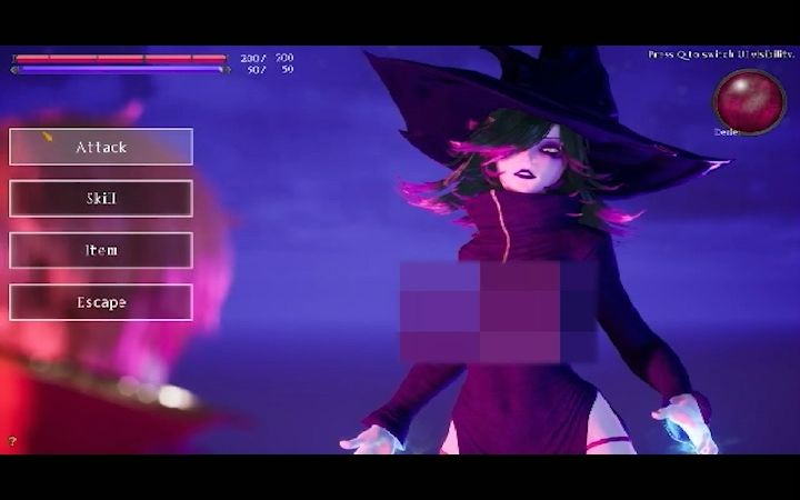 [图]【3D/中文/全动态】魔女的侵袭 under the witch v0.2.0 αVer #09