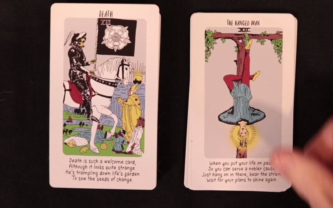 [图]油管搬运 年轻女巫塔罗牌开箱 Young Witch Tarot