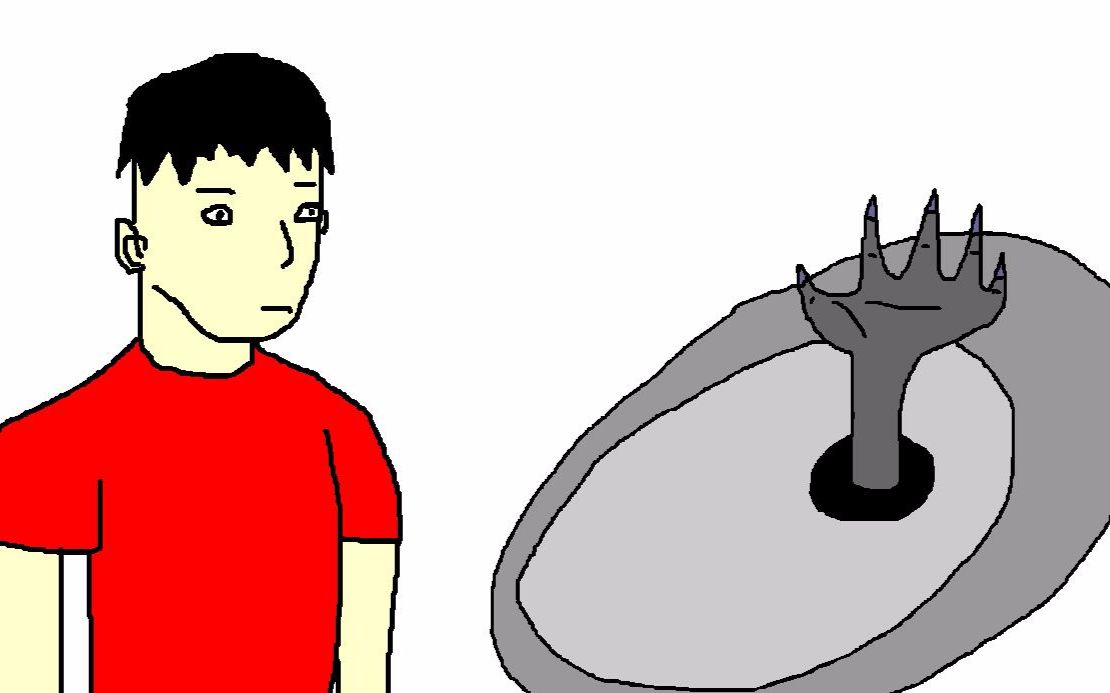 小明恐怖动画第6集厕所里的鬼手