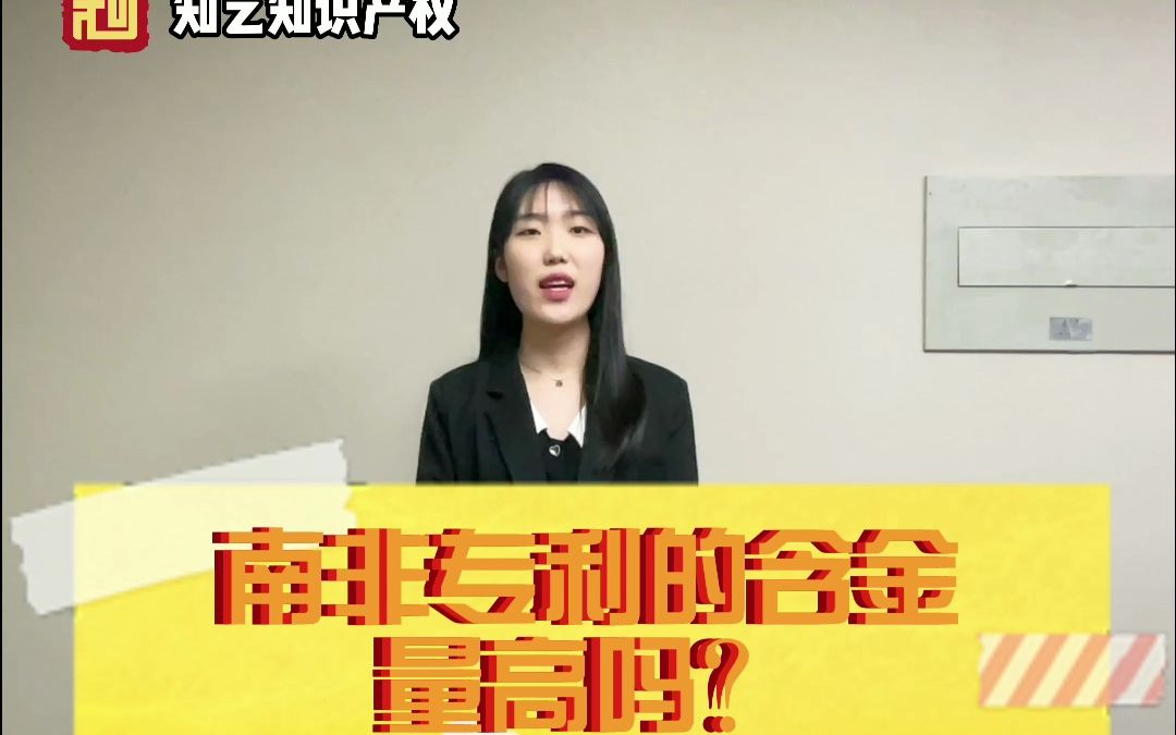 南非专利的含金量高吗?哔哩哔哩bilibili