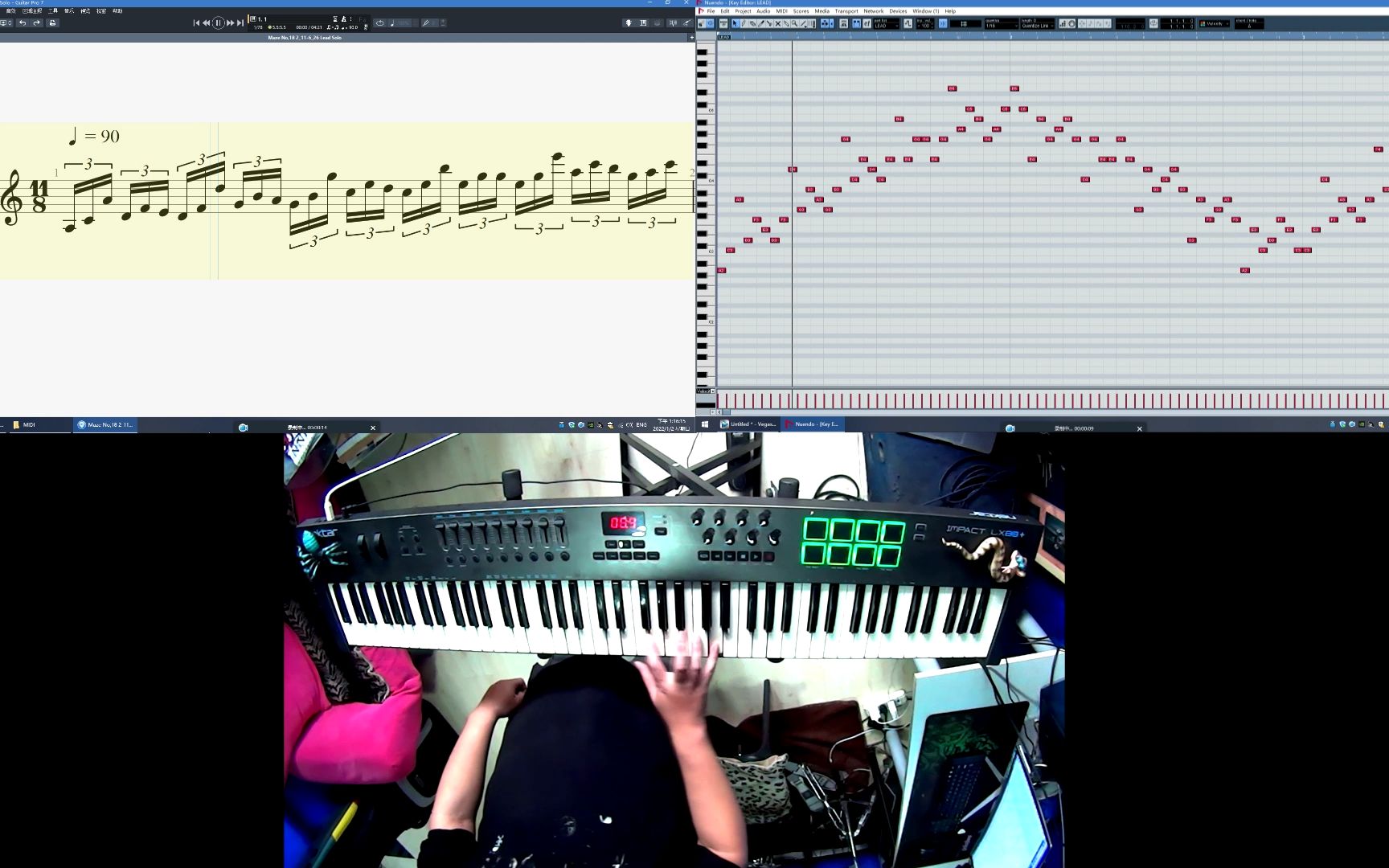 [图]YAOYAO：Maze No,18 2:11-6:26 Lead Solo With GTP And MIDI