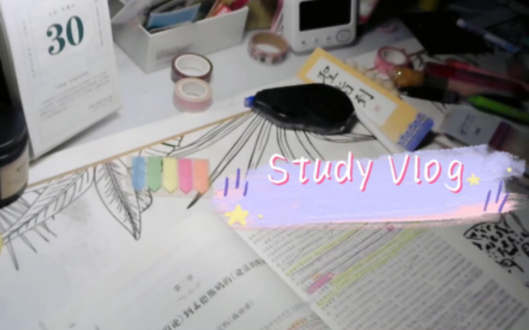 Study Vlog| 专业课学习| 开始政治学习| 读不完的论文 学习记录哔哩哔哩bilibili