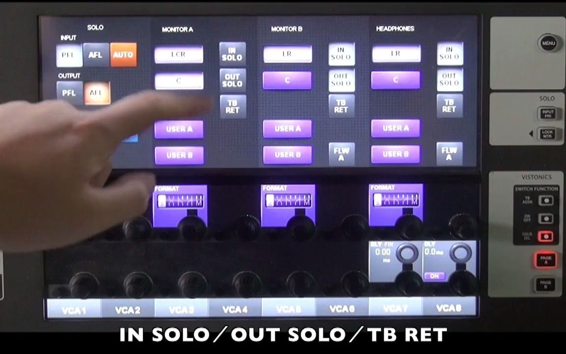 [图]Soundcraft Vi3000 9.监听和独奏设置