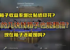 Download Video: 只听说过开箱？这可能是CS市场最被你低估的项目