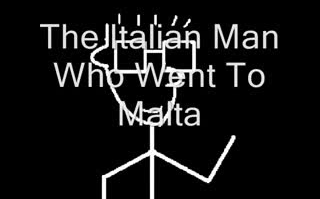 [图]【爆笑】【英文字幕】意大利口音英语造成的误解 The Italian Man Who Went to Malta