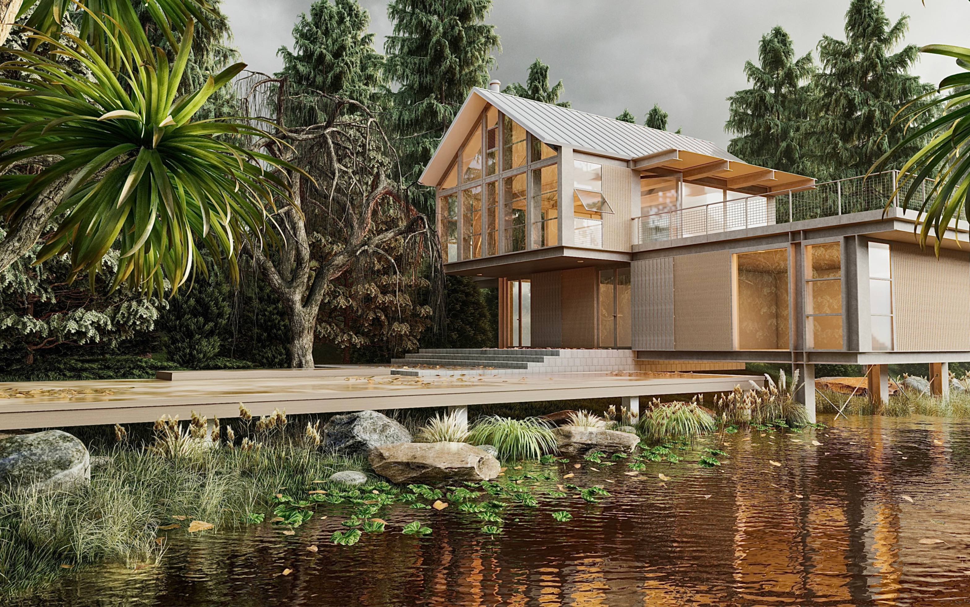 lumion12水景建筑渲染,感谢观看.