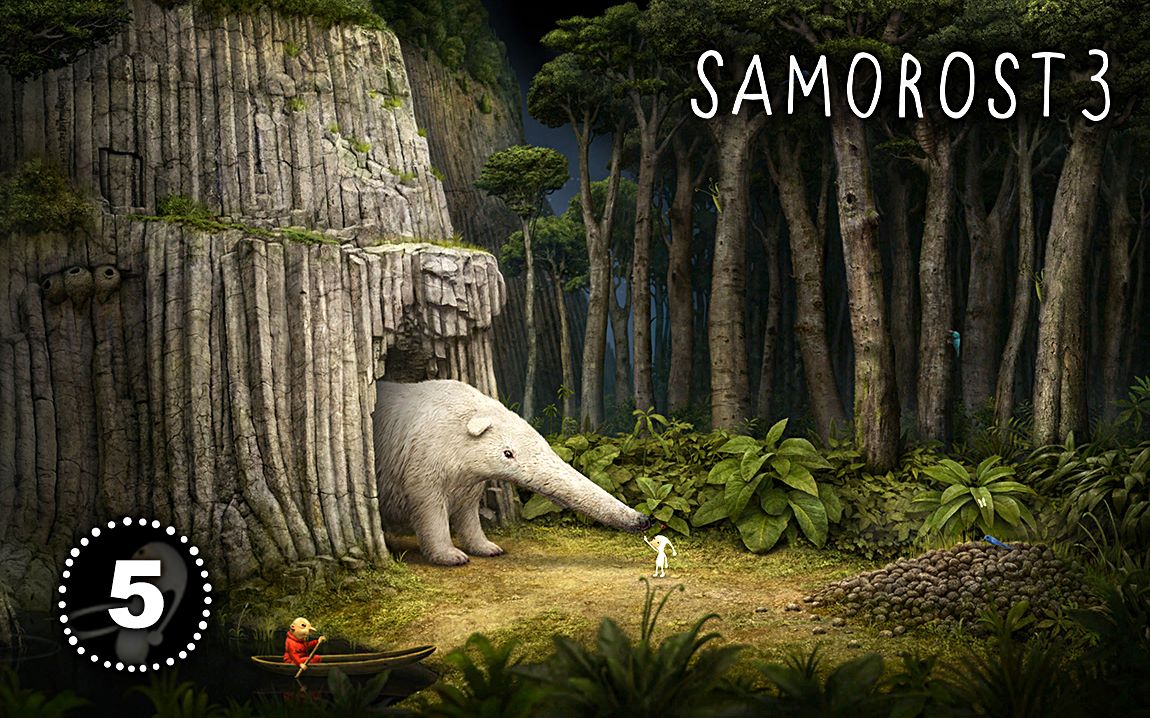 [图]【木雕世界3（Samorost）】流程解说第五集 雨林星球【主线完结】