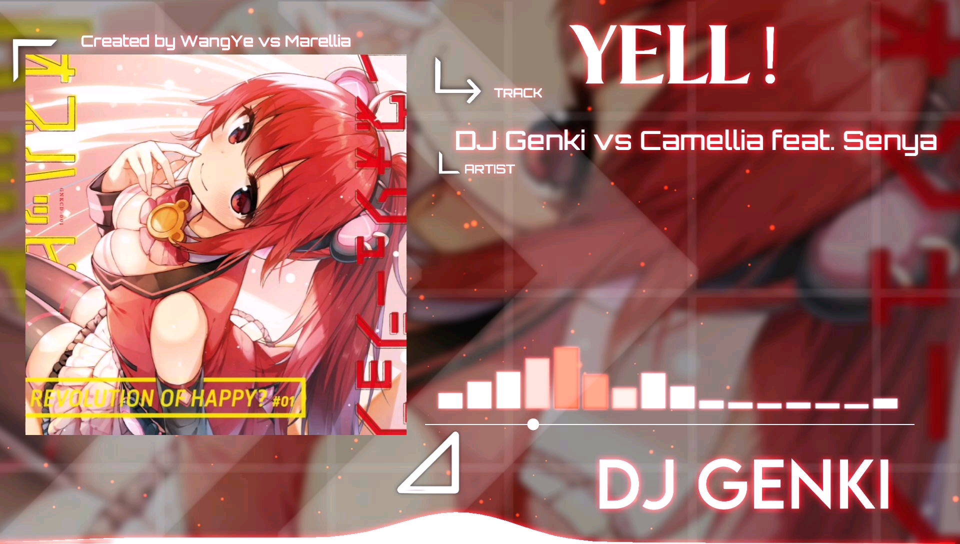 DJ Genki vs Camellia feat. Senya  YELL!哔哩哔哩bilibili