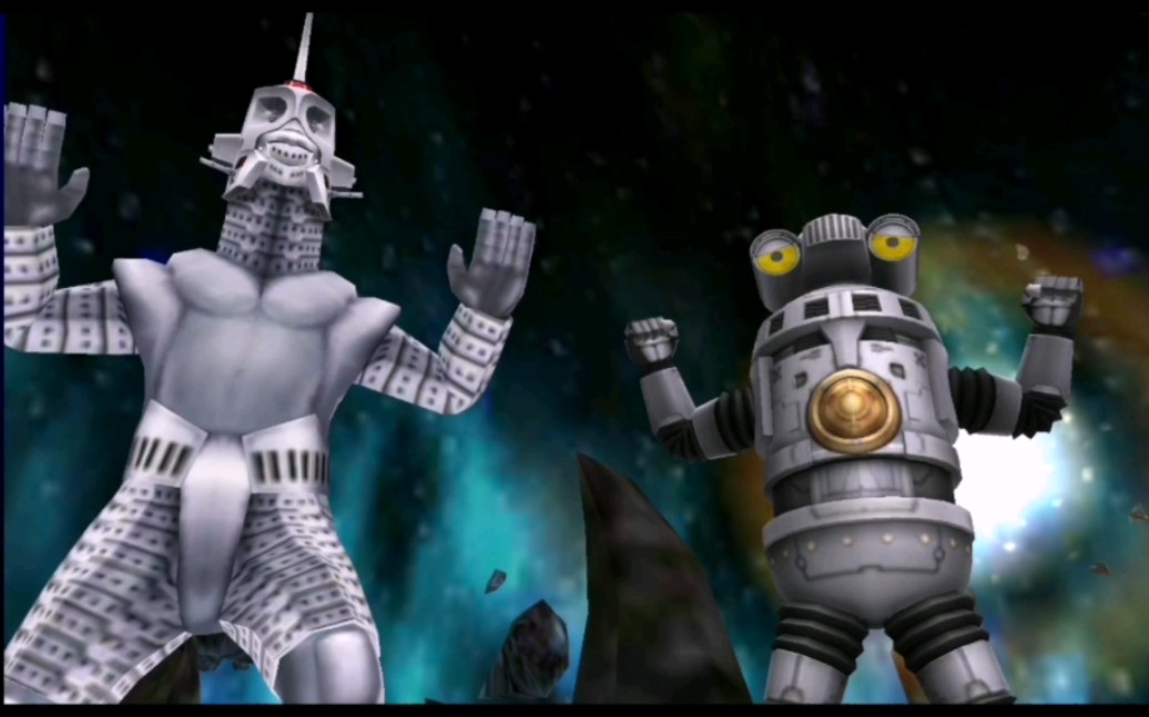 奥特曼融合激战 军械库两大特空机 赛文加和乌英达姆一起战斗