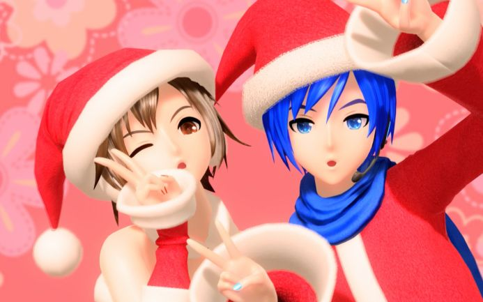 PS4-PD FT】喜欢讨厌【MEIKO：圣诞/KAITO：圣诞】PV_哔哩哔哩_