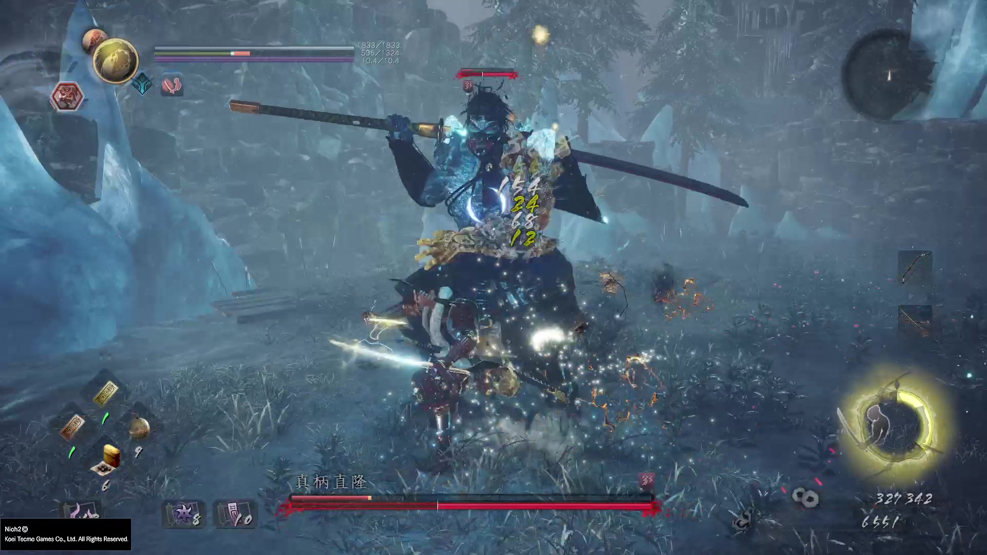 活动作品仁王2双刀无伤真柄直隆