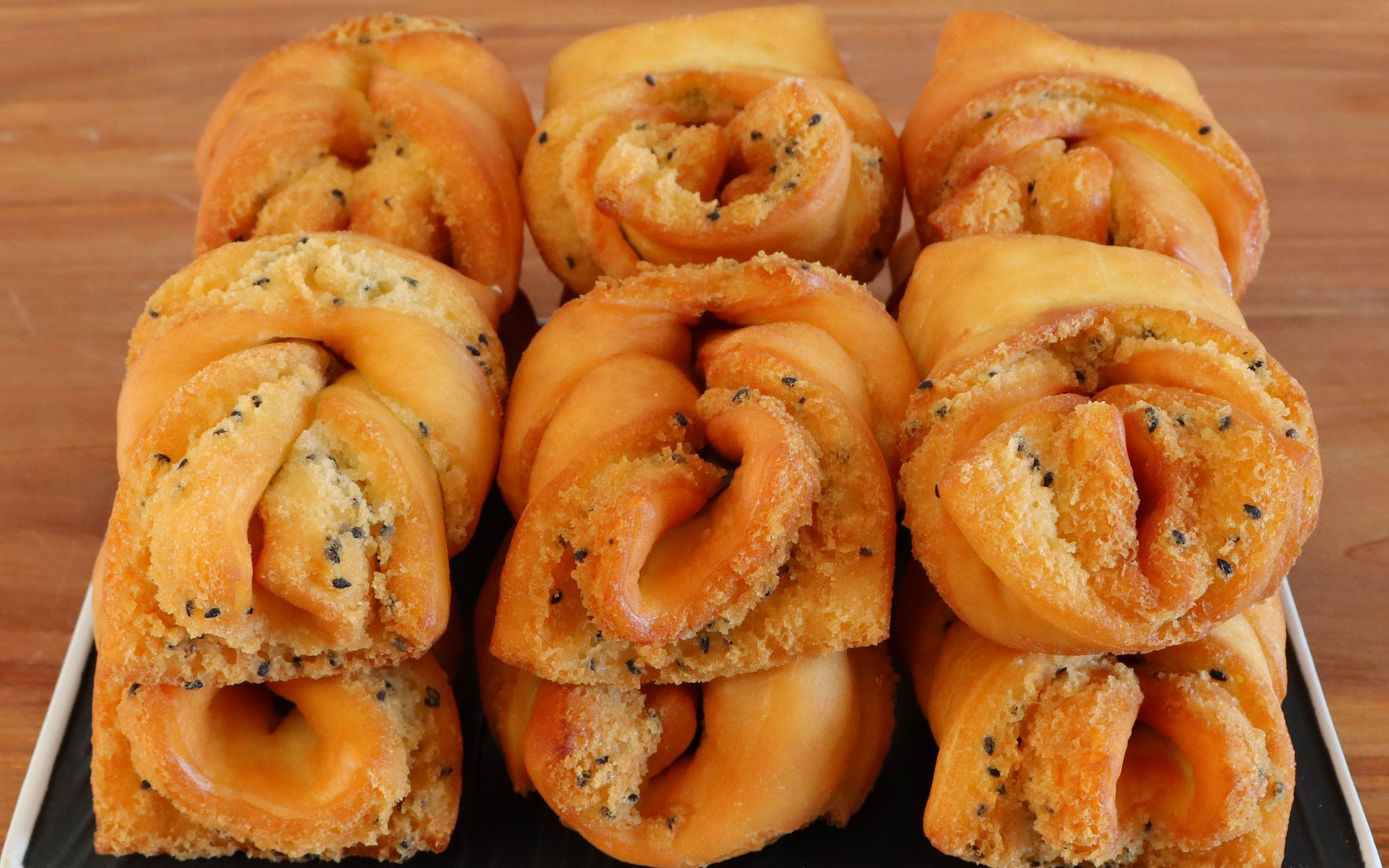 农村人家过年炸的蜂蜜果子,无需发面,外酥里软,香甜