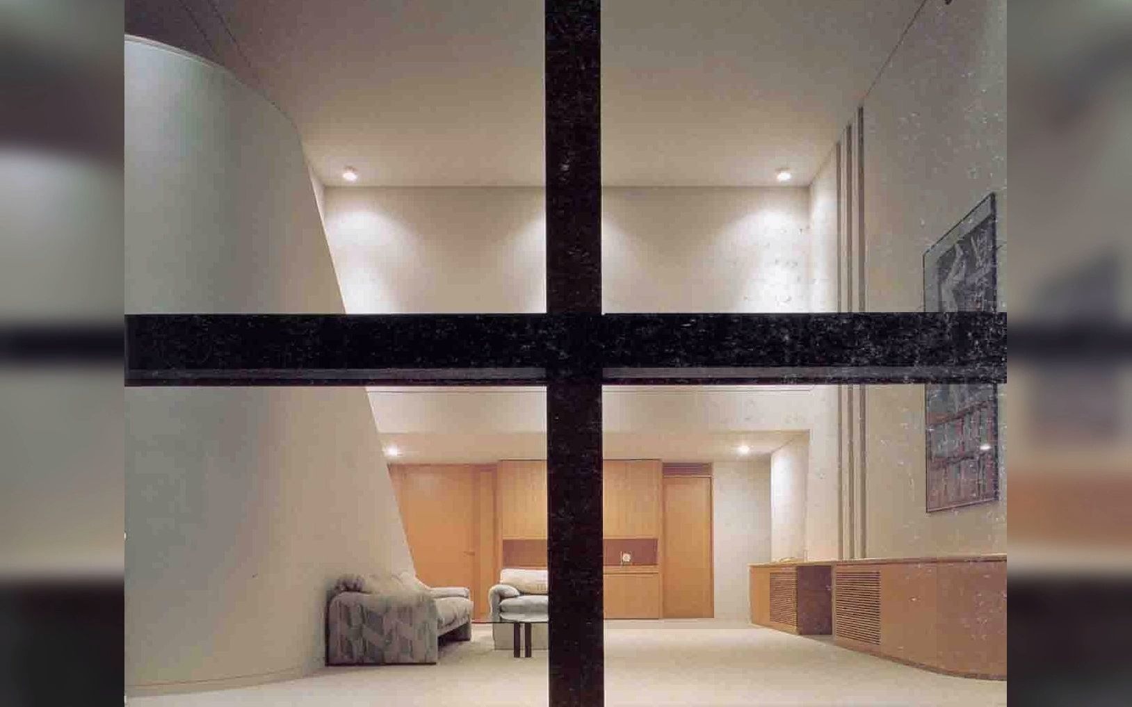 安藤忠雄4x4住宅效果图 #别墅建筑案例 个体的精神故乡丨安藤忠雄